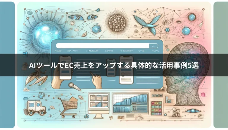 AIツールでEC売上をアップする具体的な活用事例5選